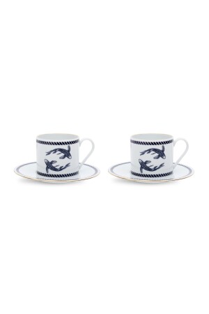 Legend Koi Collection - Set of 2 Tea Cups TYC00796365124 - SOMEHOMEİSTANBUL