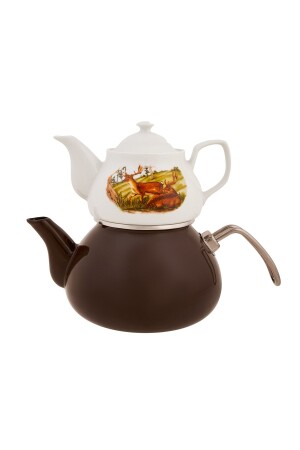 Legend Midi Grove Porcelain Teapot Set 153. 03. 08. 1850 - Karaca
