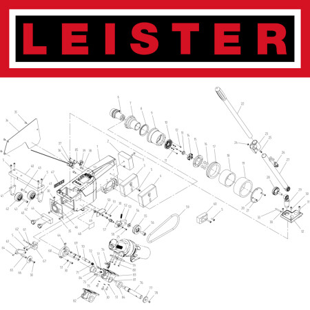 Fan LEISTER 141363 - Leister Parts