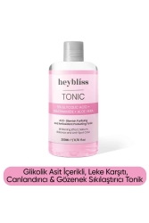 Leke Karşıtı, Canlandırıcı & Gözenek Sıkılaştırıcı Tonik(5%GlycolicAcid-Niacinamide-Aloe Vera) 200ml 8684308587016 - Heybliss