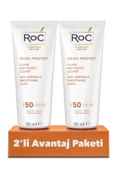 Leke Karşıtı Yüz Güneş Kremi Spf50- 50 ml - 2'li Avantaj Paket 8681689316198 - Roc