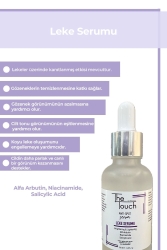 Leke Serumu - Anti Spot Serum Alpha Arbutin, Niacinamide, Salicylic Acid, Aydınlatıcı Serum 30 ML TYCC6TSO3N169349976019099 - The Touch By Seda Altın