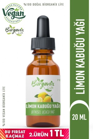 Lemon Peel Oil 20 ml - Biorganix Life