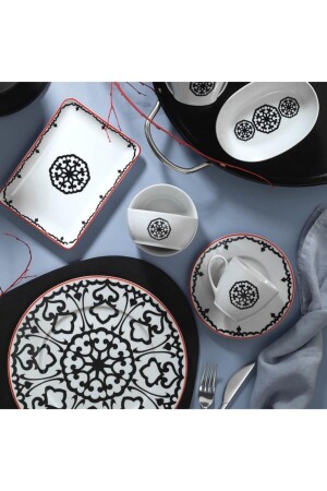 Leonberg 32 Piece 596612 Decorative Breakfast Set - Kütahya Porselen