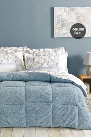 Leora Double Triola Set - Indigo - Puffy