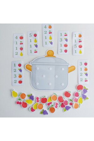 Let's Make Fruit Juice in a Pot Activity Material 219 - Etkinlik ve çocuk