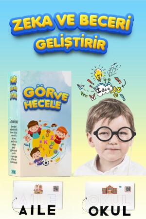 Letter Matching Game Sensory Educational Box Game Alphabet Intelligence Game What Am I 34 Turkish Word Cards? - Molfy