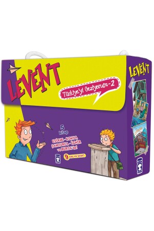 Levent I'm Traveling Turkey 2 Sets 5 Books Age 9 2023 - Timaş Çocuk