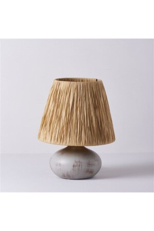 Levina Ceramic 25x25x40 Cm Lampshade - Linens