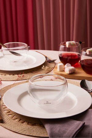 Liana Cam 12 Piece Dinner Set for 6 Persons 153. 03. 08. 3312 - Karaca