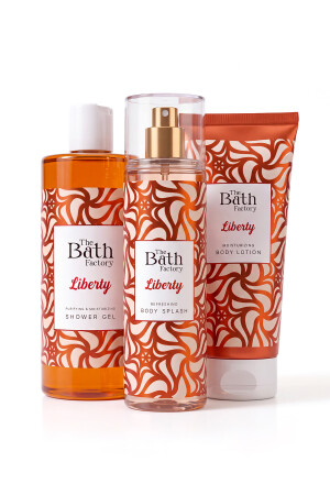 Liberty Duş Jeli + Liberty Vücut Losyonu + Liberty Vücut Spreyi - THE BATH FACTORY