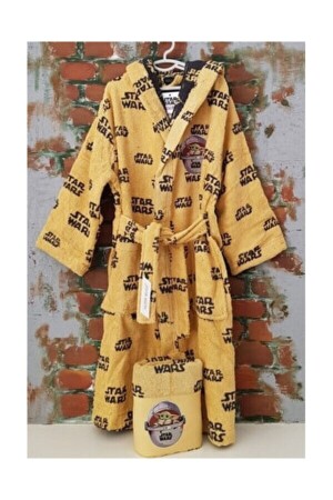 Licensed Bathrobe + Towel 7-8 Years Starwars ST. 2986 - Özdilek