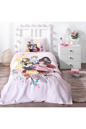 Licensed Disney Princess Rose Pike Set Single Ranforce 8697353558504 - Özdilek
