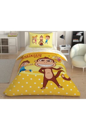 Licensed Kukuli Smile Cotton Duvet Cover Set 000000001000044324 - Taç