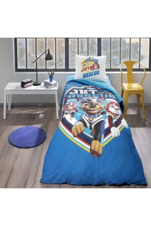 Licensed Paw Patrol Jet Cotton Duvet Cover Set 000000001000044364 - Taç