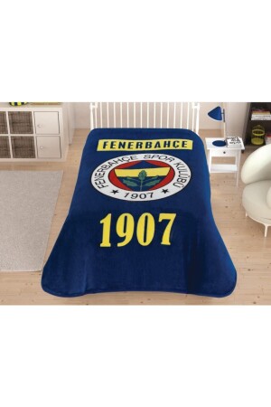 Licensed Single Blanket Fenerbahçe Classic Logo P13909S2796 - Taç