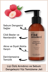 Liçi Özlü Arındırıcı & Sebum Dengeleyici Yüz Temizleme Jeli 150ml FCJ001 - THE FINE ORGANICS