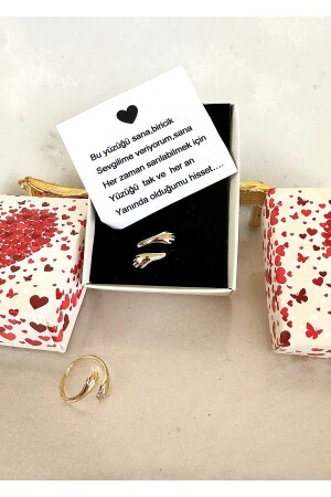 Liebesring Hugging Soul Gold - Takıtarzım