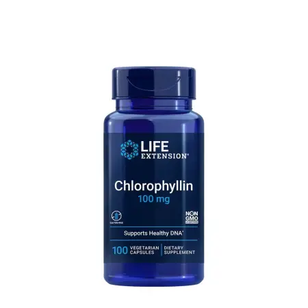 Life Extension Chlorophyllin 100 mg (100 Veg Capsules) - Life Extension