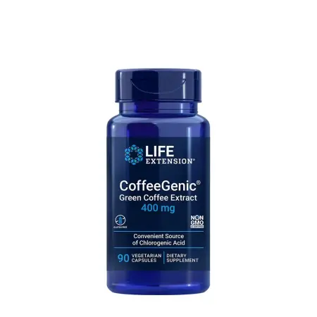 Life Extension CoffeeGenic® Green Coffee Extract (90 Veg Capsules) - Life Extension