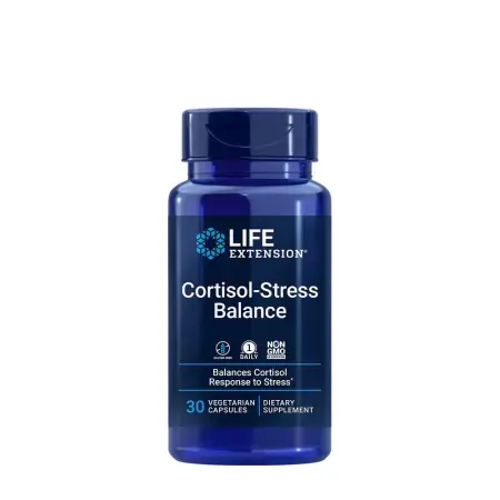 Life Extension Cortisol-Stress Balance (30 Veg Capsules) - Life Extension