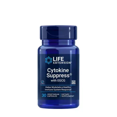 Life Extension Cytokine Suppress® with EGCG (30 Veg Capsules) - Life Extension