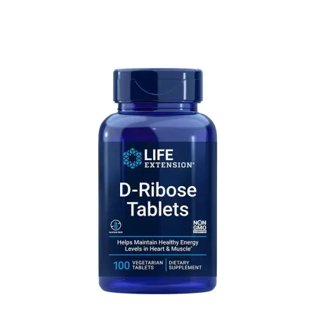 Life Extension D-Ribose Tablets (100 Tablets) - Life Extension