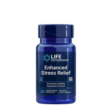 Life Extension Enhanced Stress Relief (30 Veg Capsules) - Life Extension