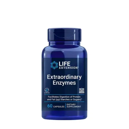 Life Extension Extraordinary Enzymes (60 Capsules) - Life Extension