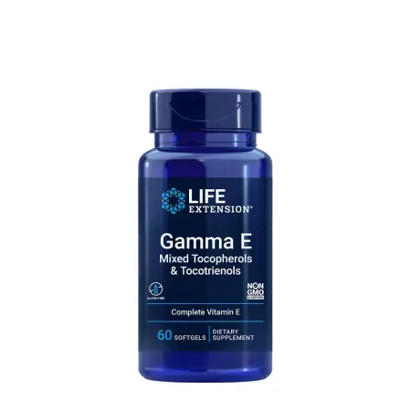Life Extension Gamma E Mixed Tocopherols & Tocotrienols (60 Softgels) - Life Extension