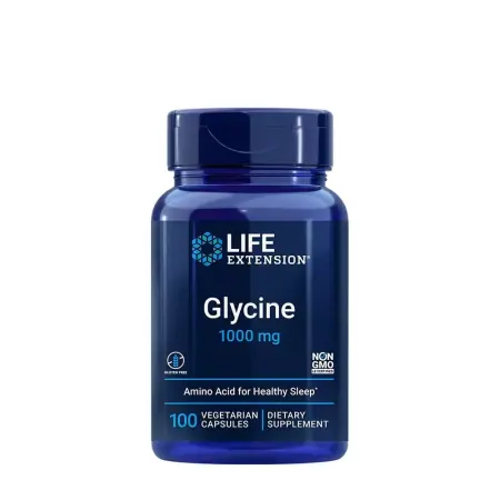 Life Extension Glycine 1000 mg (100 Veg Capsules) - Life Extension