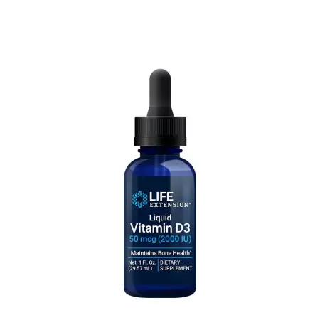 Life Extension Liquid Vitamin D3 (2000 IU) (29 ml) - Life Extension