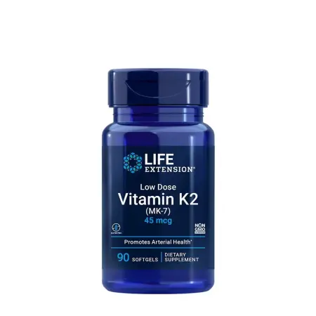 Life Extension Low Dose Vitamin K2 (90 Softgels) - Life Extension