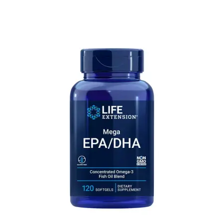 Life Extension Mega EPA/DHA (120 Softgels) - Life Extension