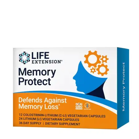 Life Extension Memory Protect (12 + 24 Veg Capsules) - Life Extension