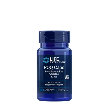 Life Extension PQQ Caps ( Pyrroloquinoline Quinone) 10 mg (30 Veg Capsules) - Life Extension