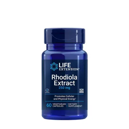 Life Extension Rhodiola Extract 250 mg (60 Veg Capsules) - Life Extension