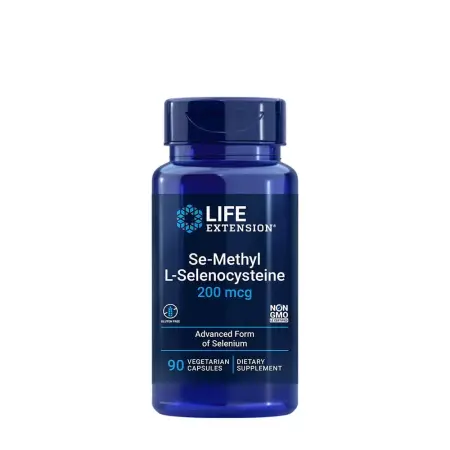 Life Extension Se-Methyl L-Selenocysteine 200 mcg (90 Veg Capsules) - Life Extension