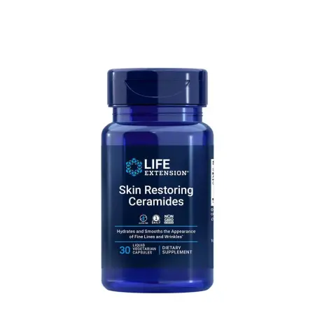 Life Extension Skin Restoring Ceramides (30 Veg Capsules) - Life Extension