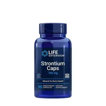 Life Extension Strontium 750 mg (90 Veg Capsules) - Life Extension