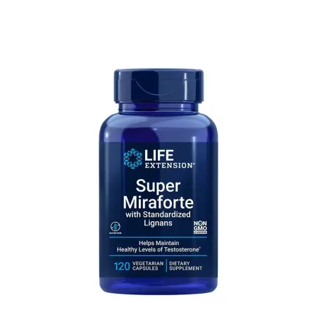 Life Extension Super Miraforte with Standardized Lignans (120 Veg Capsules) - Life Extension