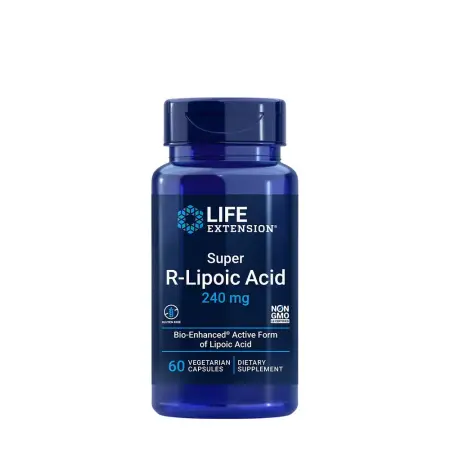 Life Extension Super R-Lipoic Acid 240 mg (60 Veg Capsules) - Life Extension
