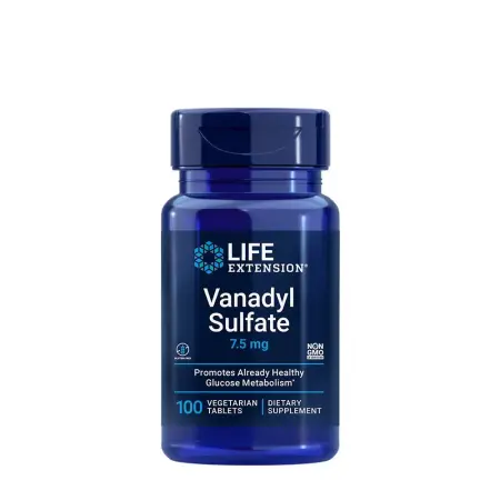 Life Extension Vanadyl Sulfate 7.5 mg (100 Veg Tablets) - Life Extension