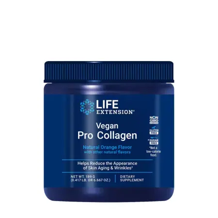 Life Extension Vegan Pro Collagen (189 g, Orange) - Life Extension