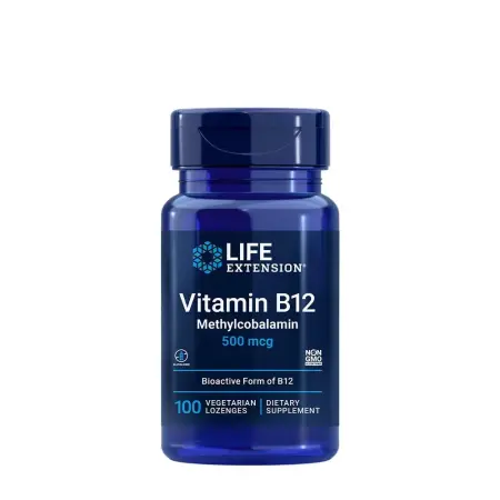 Life Extension Vitamin B12 Methylcobalamin (100 Lozenges) - Life Extension