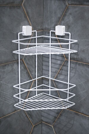 Lifetime Stainless Adhesive Bathroom Corner 123 - Hagen