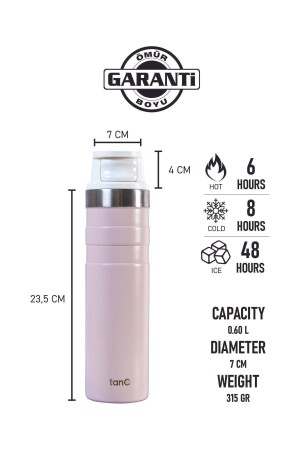 Lifetime Warranty Active Plus Stainless Steel Thermos Sweet Dreams 0.60 Lt- (20 OZ) - TANQ