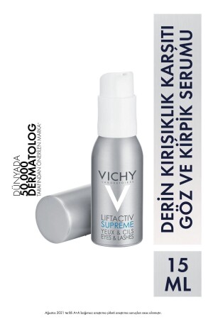 Liftactiv Supreme Eye Contour & Eyelash Care Serum Against Wrinkles and Firmness Loss 15 ml - Vichy