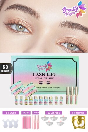 Lifting Wimpernlifting-Set – Wimpernlifting – Augenbrauen- und Wimperndauerwellen-Set (komplettes Set) professionell - Beauty Vogue
