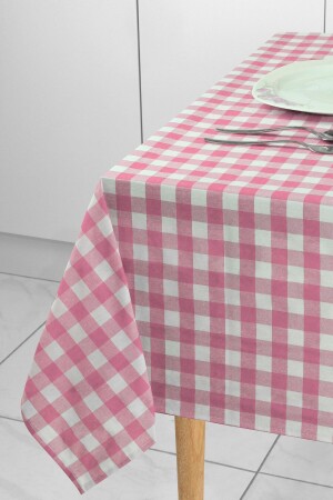 Light Pink Large Plaid Checkered Picnic Blanket with Size Options - Soft Kare